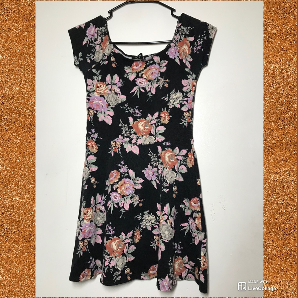 Floral skater dress